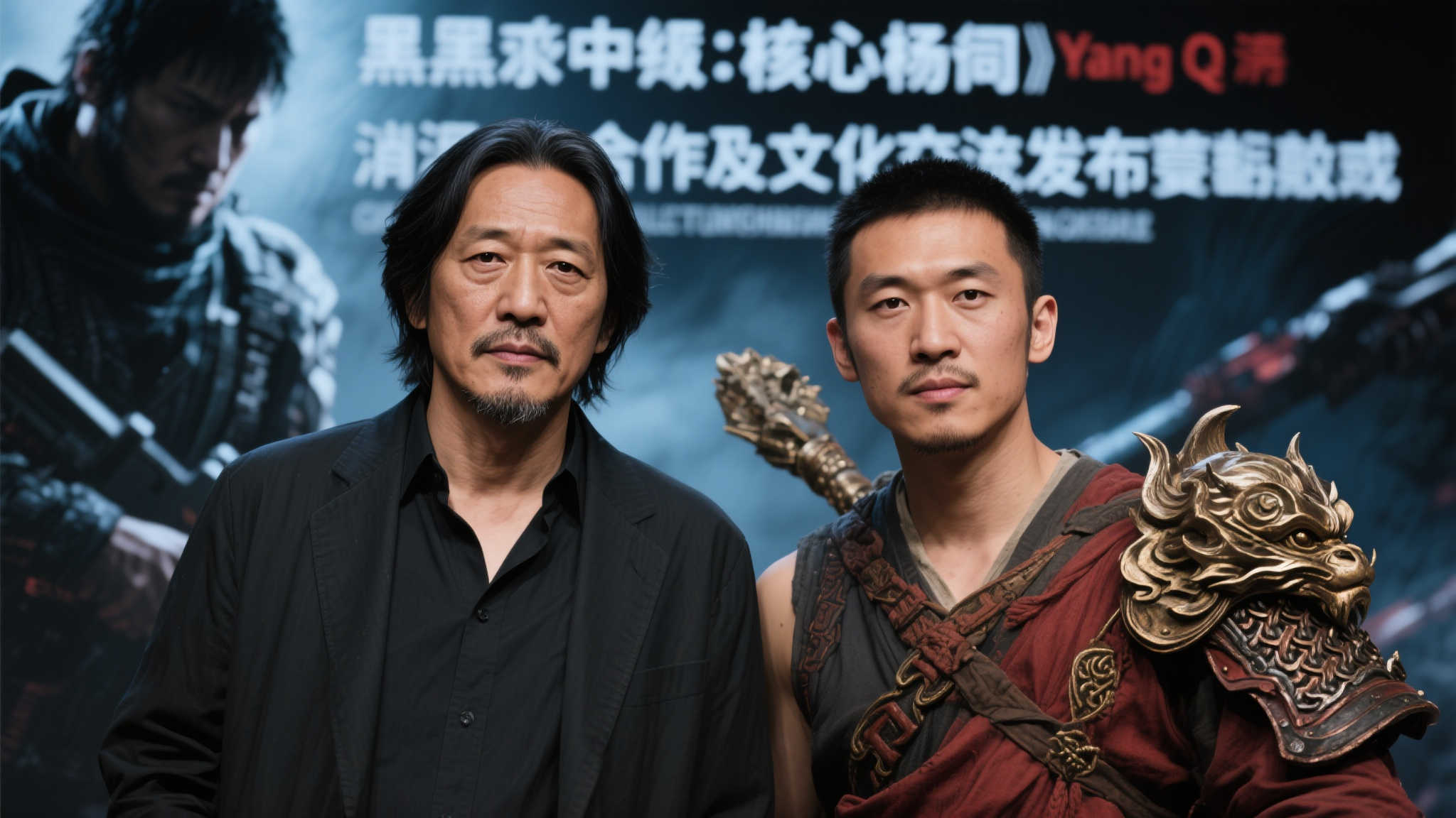 小岛与《黑神话》主创合影引国外网友热议:杨奇身高成焦点! 小岛与《黑神话》主创合影引国外网友热议:杨奇身高成焦点!