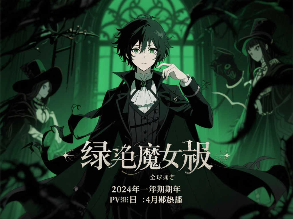 《黑执事：绿之魔女篇》超燃PV释出，4月震撼开播！