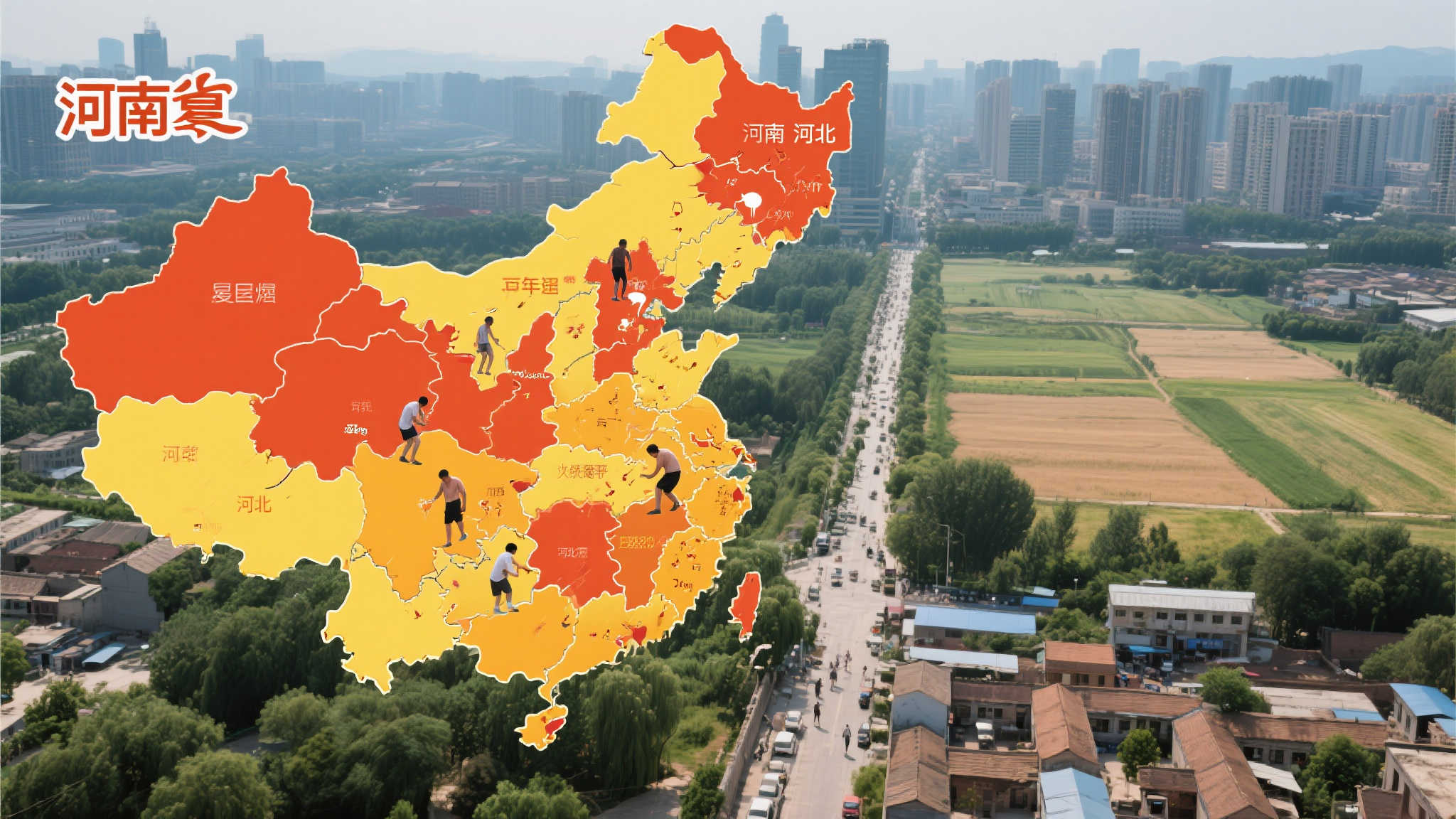 42度酷暑来袭!河南河北霸榜全国高温前十 42度酷暑来袭!河南河北霸榜全国高温前十