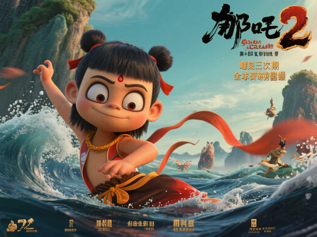 《哪吒2魔童闹海》密钥再延期,票房剑指全球三甲! 《哪吒2魔童闹海》密钥再延期,票房剑指全球三甲!