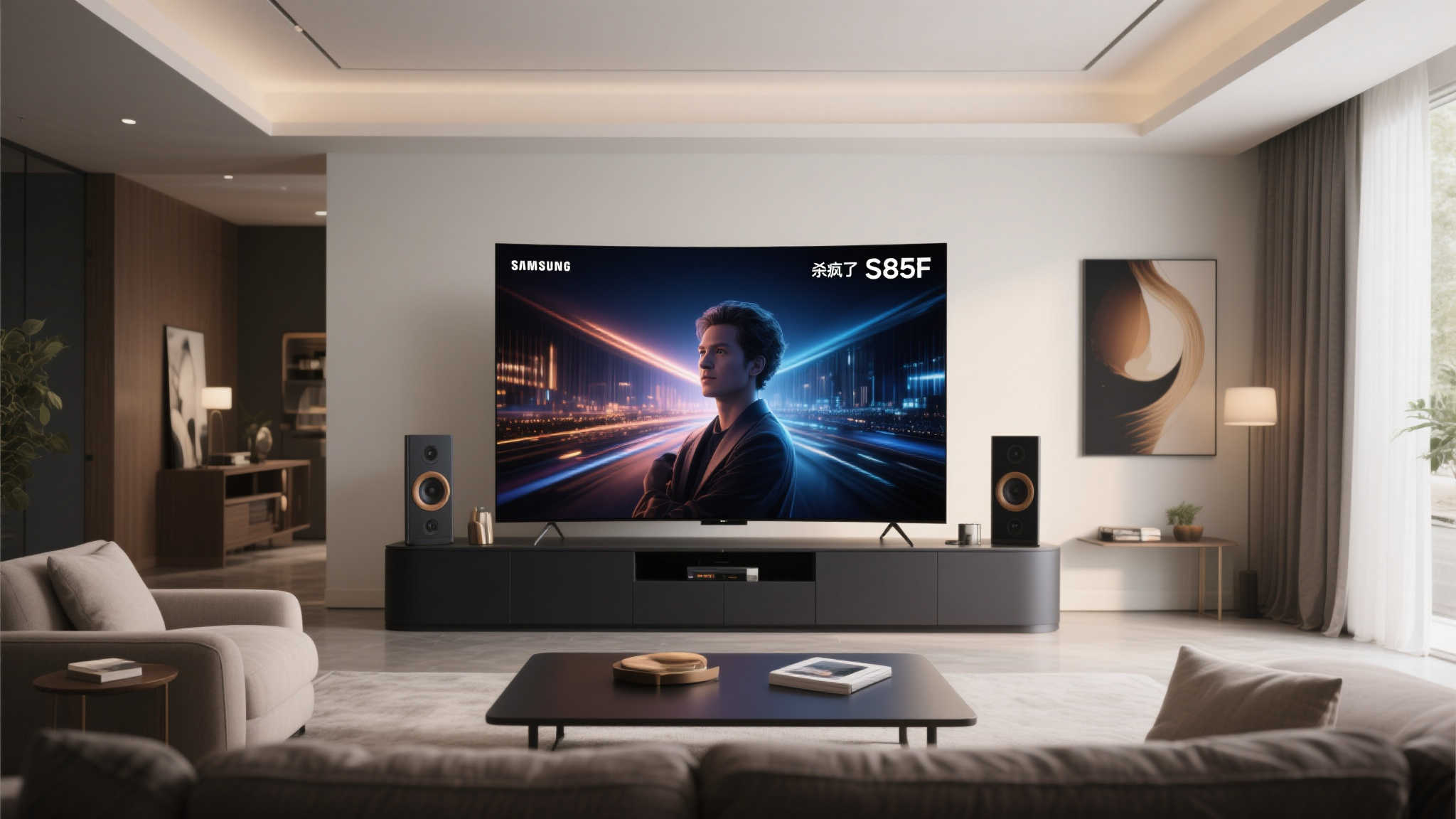 三星 S85F 电视震撼来袭!AI 赋能 OLED,开启极致视听体验 三星 S85F 电视震撼来袭!AI 赋能 OLED,开启极致视听体验