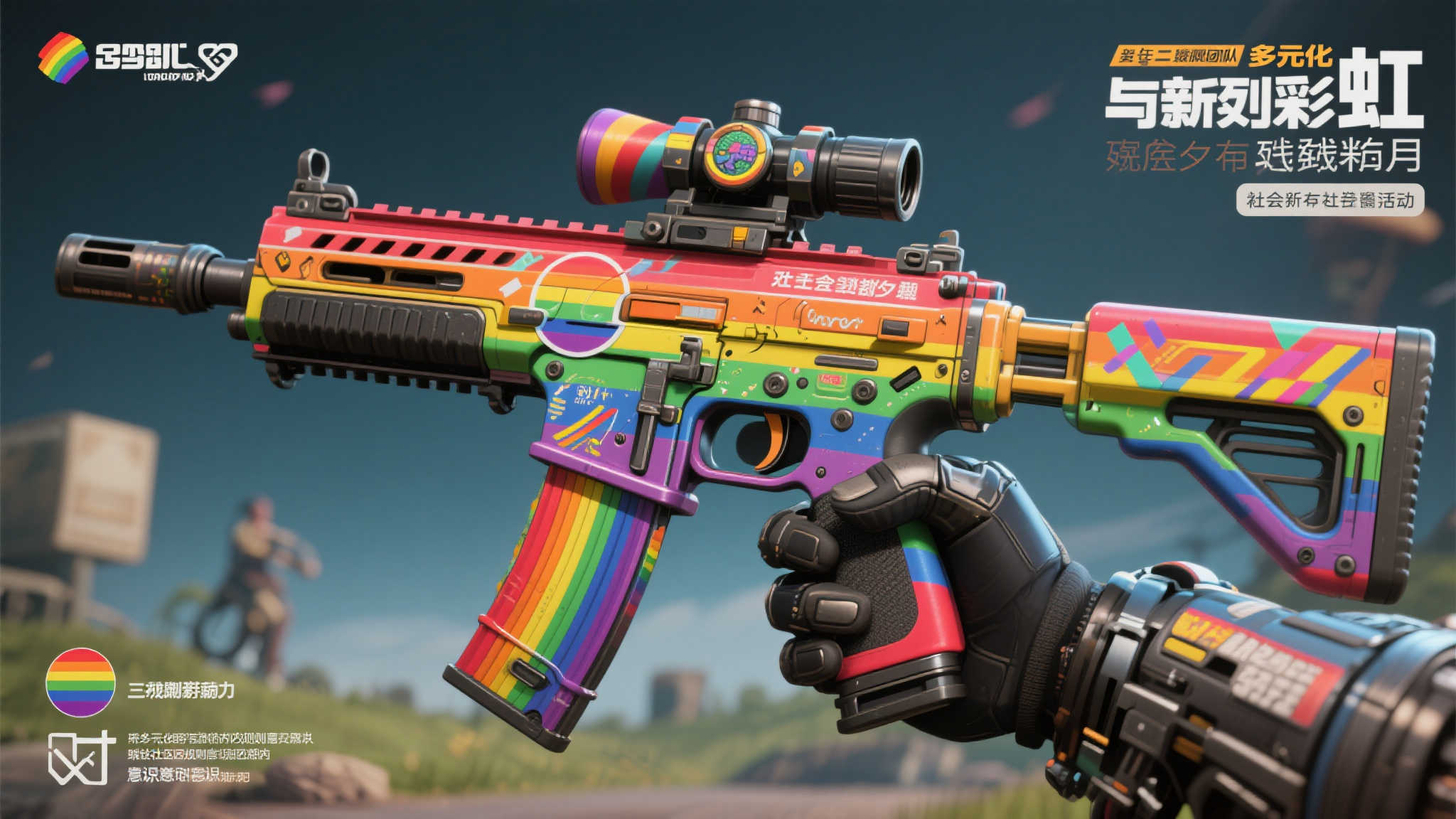 《光环：无限》推出残障骄傲月彩虹皮肤 引玩家热议风暴骤起