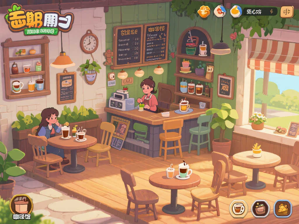 创新放置经营游戏《遗忘周一咖啡馆》上线，打造桌面田园咖啡天堂